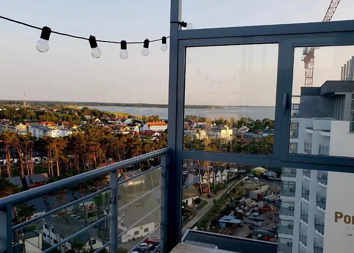 Przy Plazy Z Widokiem Na Zalew Porta Mare 11-te Pietro - 293 Apartmán Dziwnówek